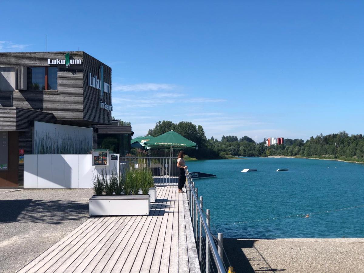 Ferienwohnung Am Seepark Pfullendorf Exteriör bild