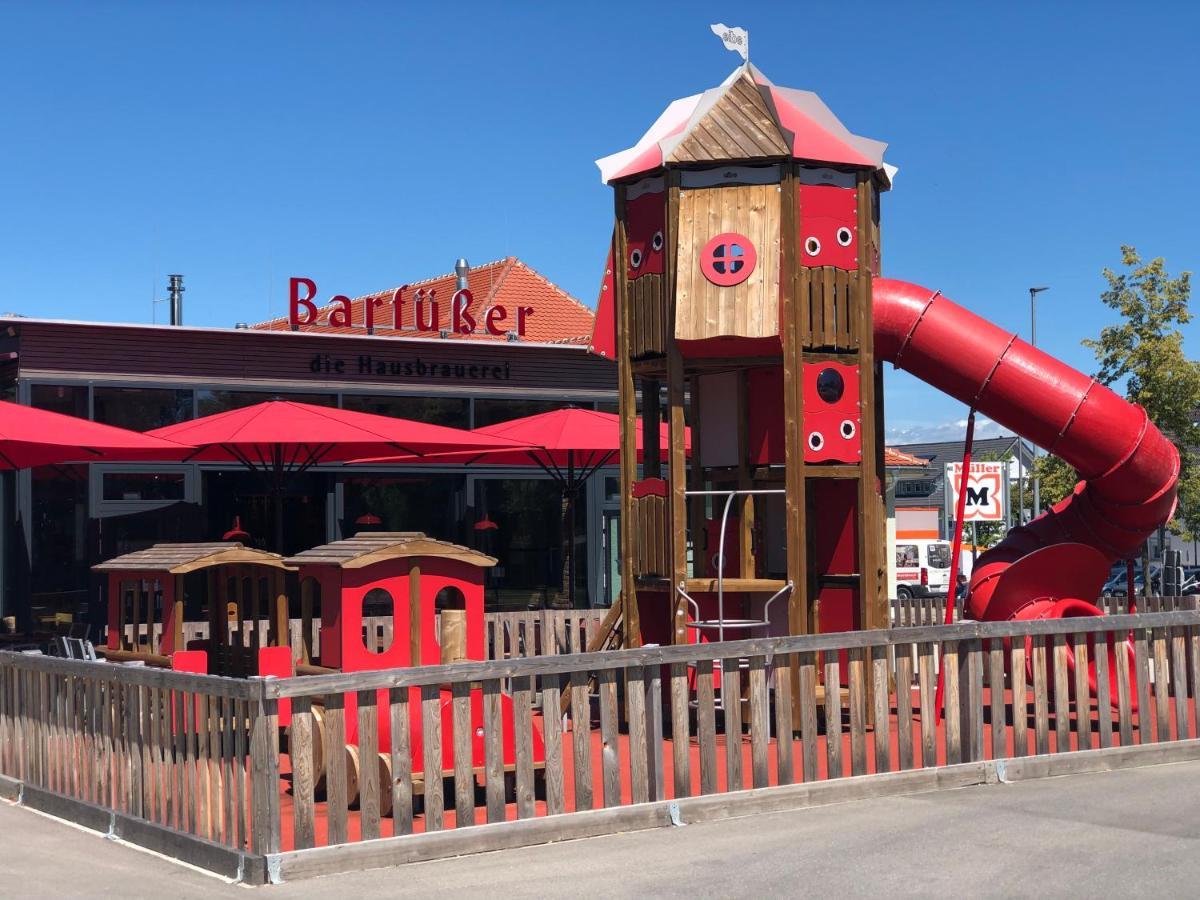 Ferienwohnung Am Seepark Pfullendorf Exteriör bild