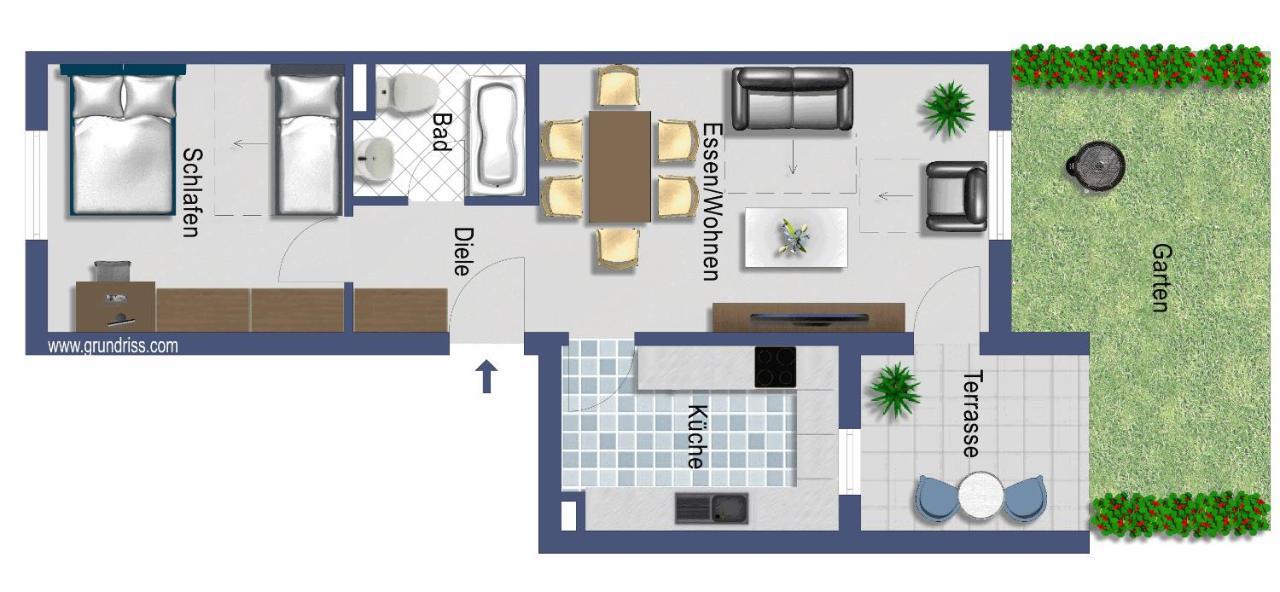 Ferienwohnung Am Seepark Pfullendorf Exteriör bild