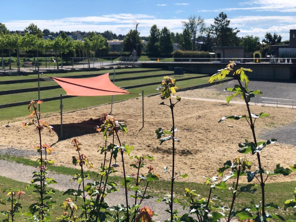 Ferienwohnung Am Seepark Pfullendorf Exteriör bild